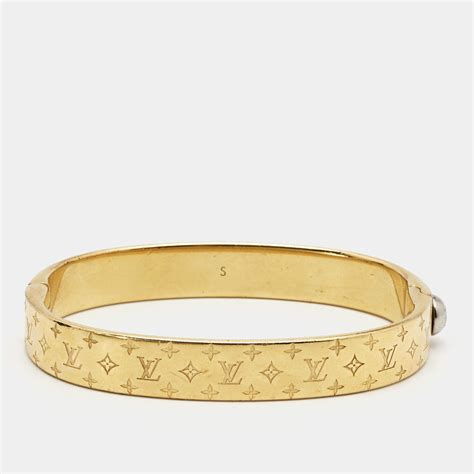 louis vuitton nanogram cuff real vs fake|louis vuitton nano monogram bracelet.